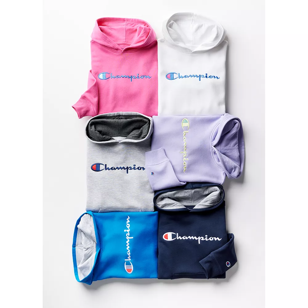 Kids 7-20 Champion® Script Fleece Hoodie - Image 29