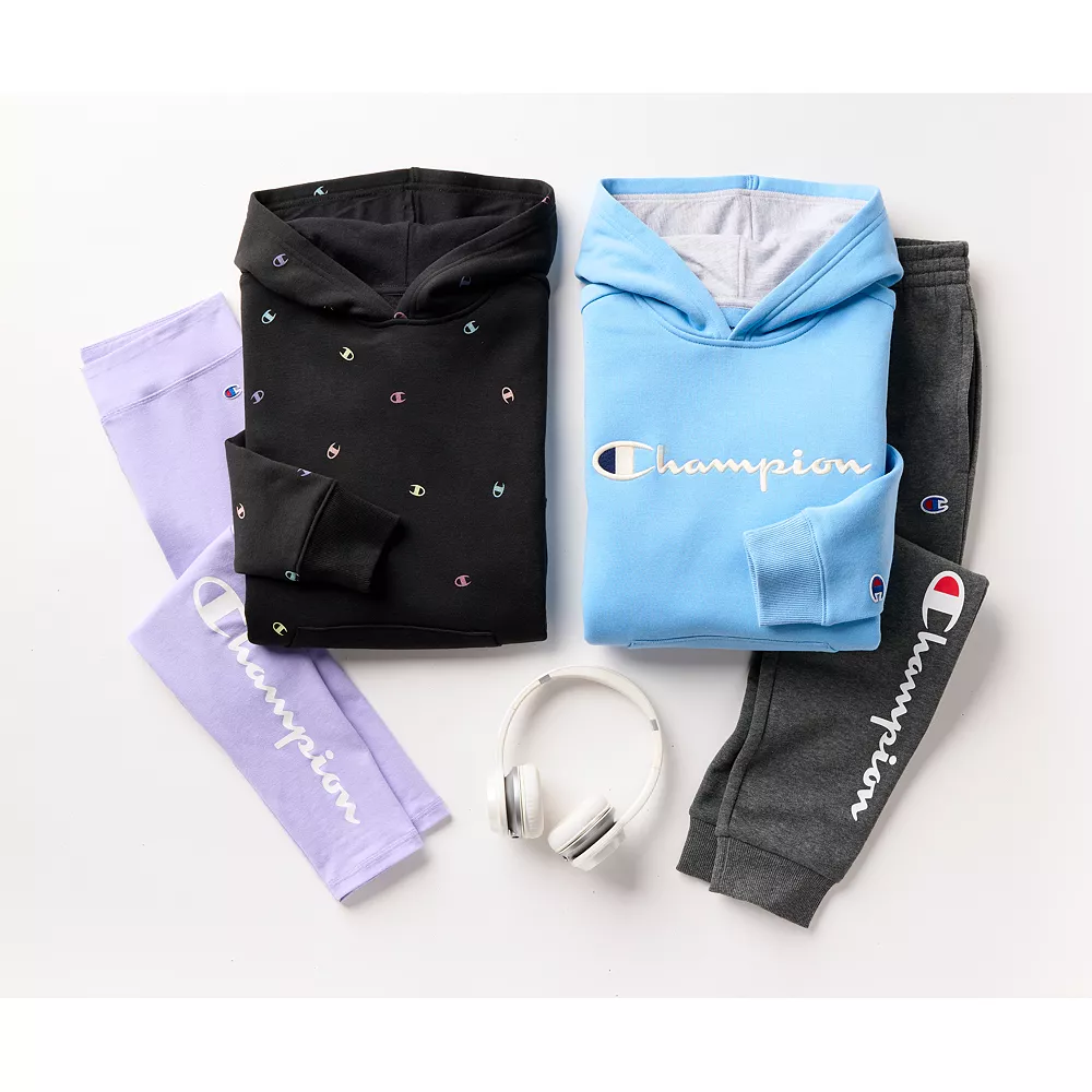 Kids 7-20 Champion® Script Fleece Hoodie - Image 30