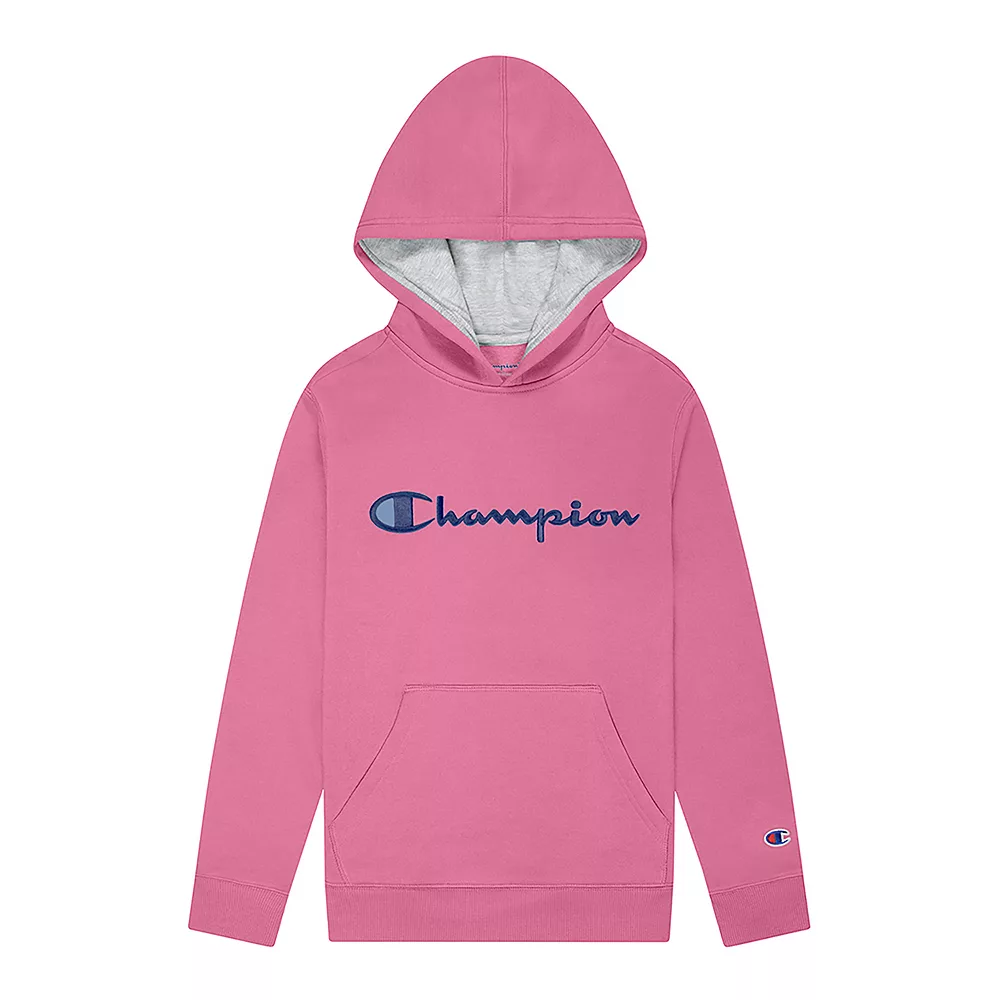 Kids 7-20 Champion® Script Fleece Hoodie - Image 26