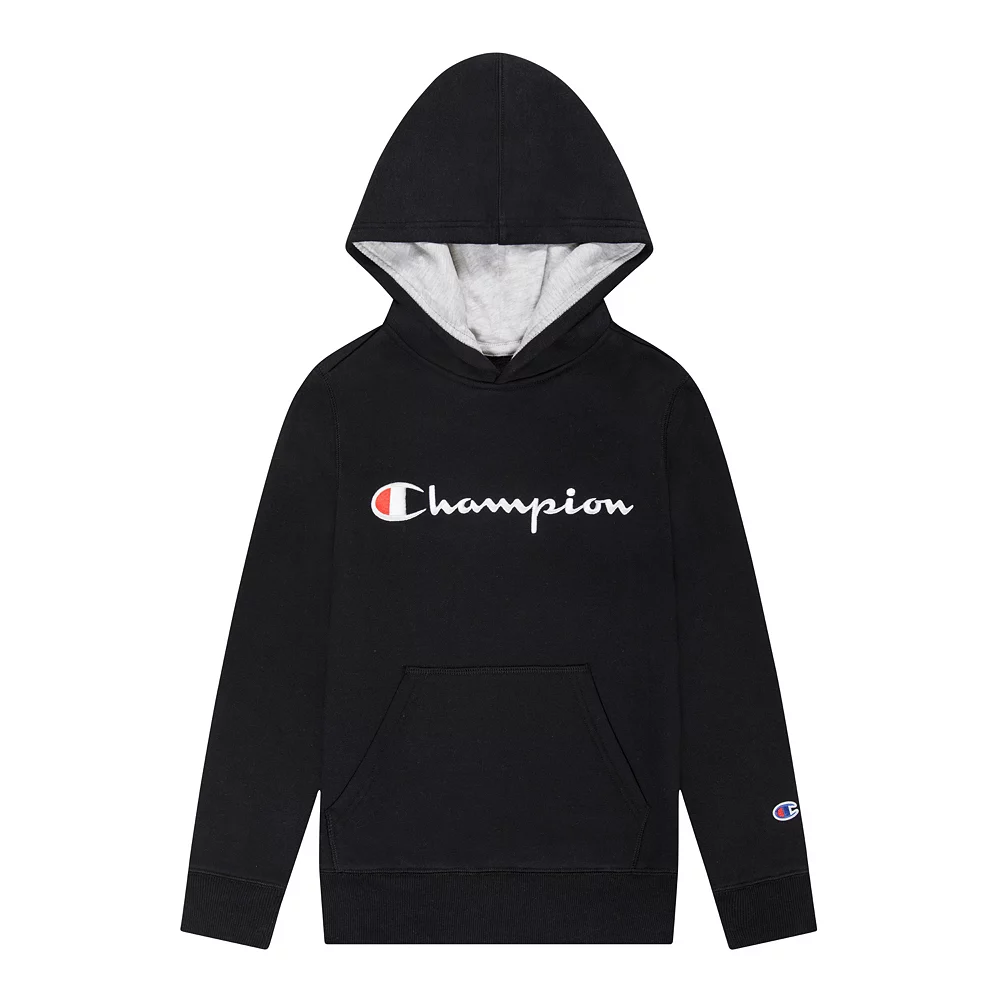 Kids 7-20 Champion® Script Fleece Hoodie - Image 6