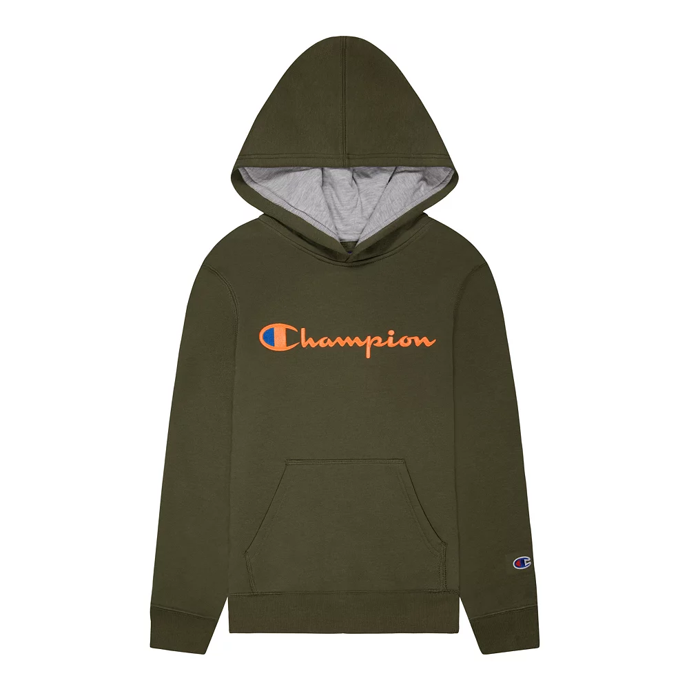 Kids 7-20 Champion® Script Fleece Hoodie - Image 12