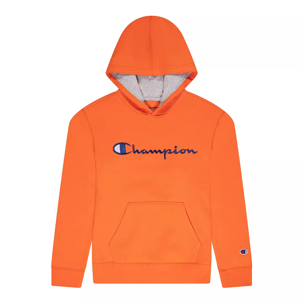 Kids 7-20 Champion® Script Fleece Hoodie - Image 9