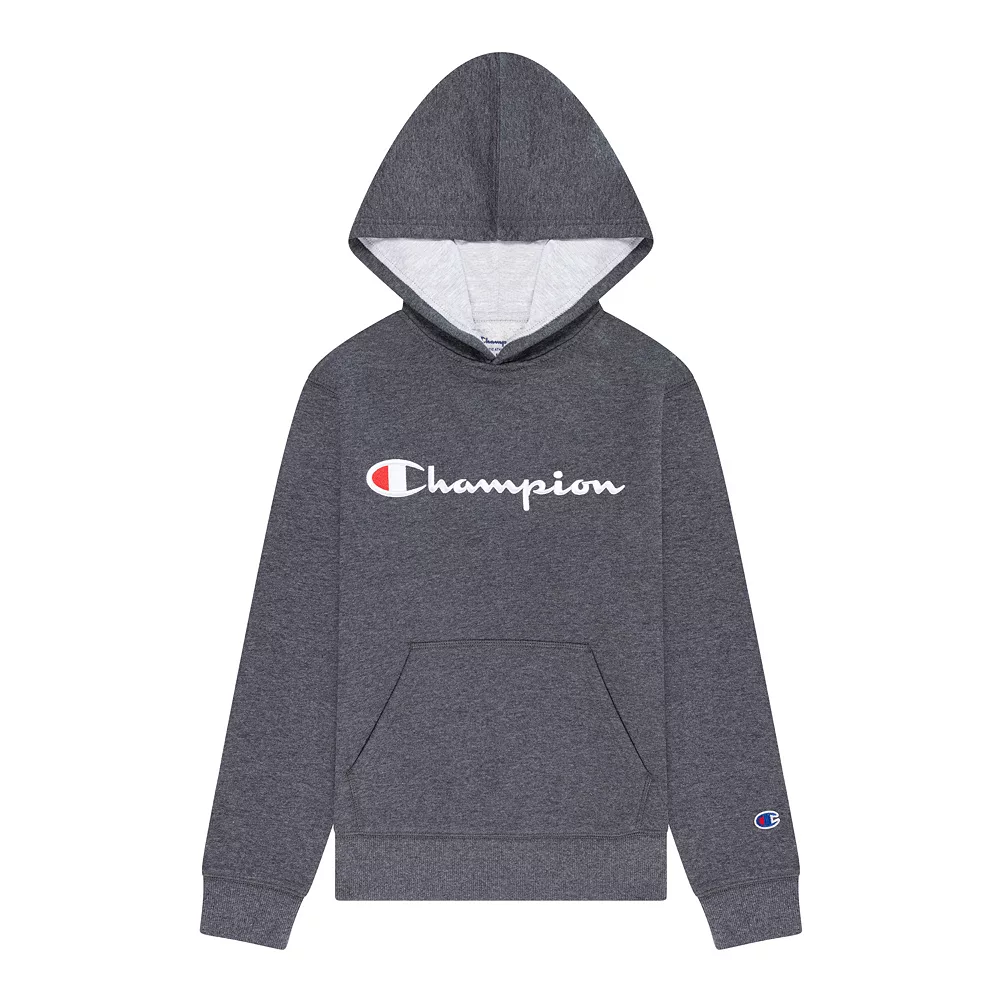Kids 7-20 Champion® Script Fleece Hoodie - Image 16