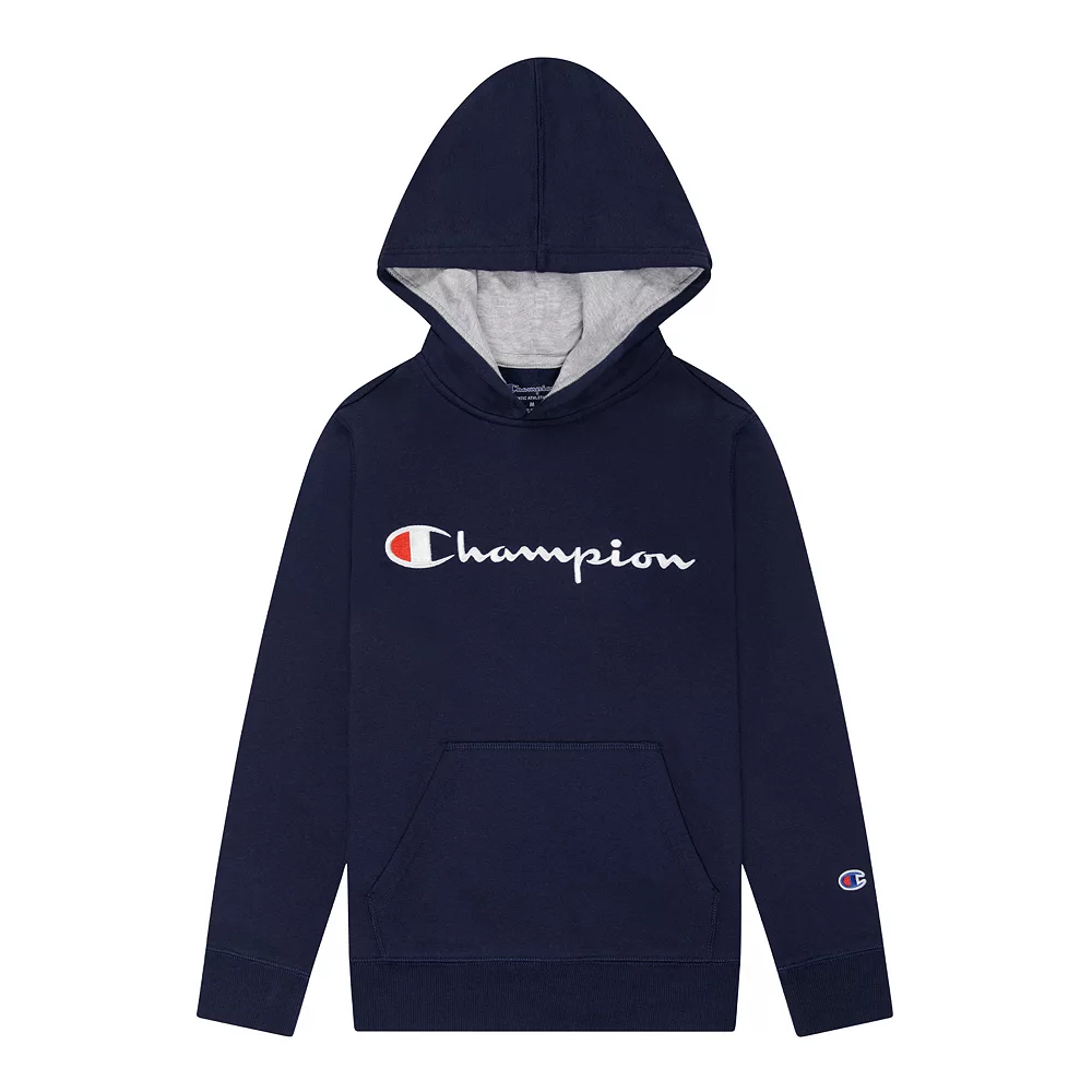 Kids 7-20 Champion® Script Fleece Hoodie - Image 14