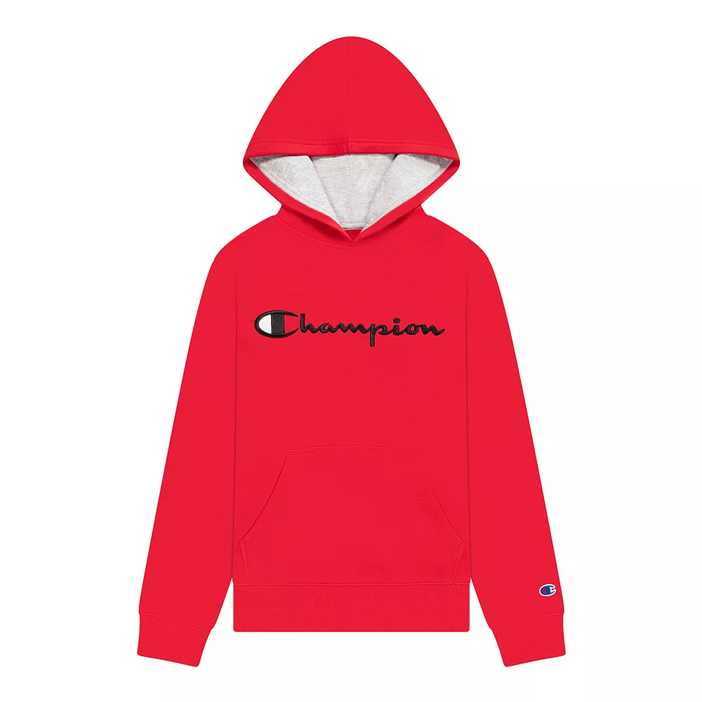 Kids 7-20 Champion® Script Fleece Hoodie - Image 17