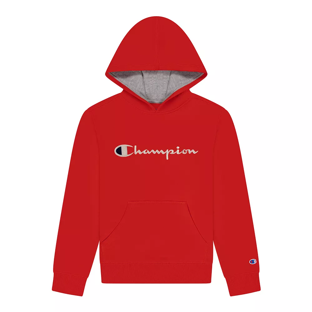 Kids 7-20 Champion® Script Fleece Hoodie - Image 18