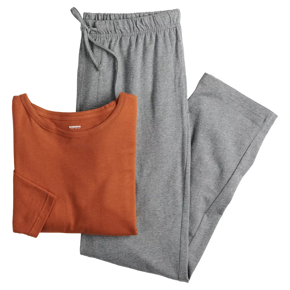 Men's Sonoma Goods For Life® Supersoft Modern-Fit Pajama Pajama Set - Image 8