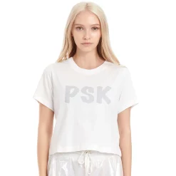 Women's PSK Collective Glossy Logo Cropped Tee