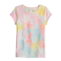 Girls 4-12 Jumping Beans® Tie Dye Softest Core Tee