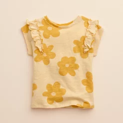 Baby & Toddler Girl Little Co. by Lauren Conrad Organic Ruffle Tee