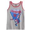 Boys 8-20 Marvel Spider-Man Red, White & Blue Graphic Tank Top