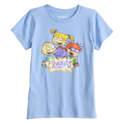 Girls 7-16 Nickelodeon Rugrats Trio Graphic Tee