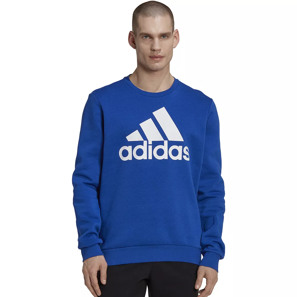 Men's adidas Essentials Big Logo Sweatshirt - Image 3