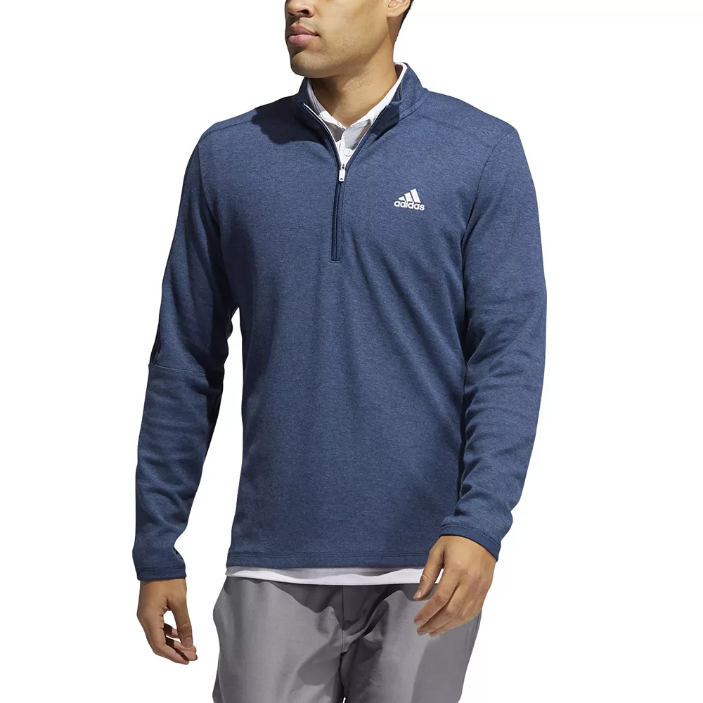 Men's adidas 3-Stripes Quarter-Zip Pullover Top - Image 11