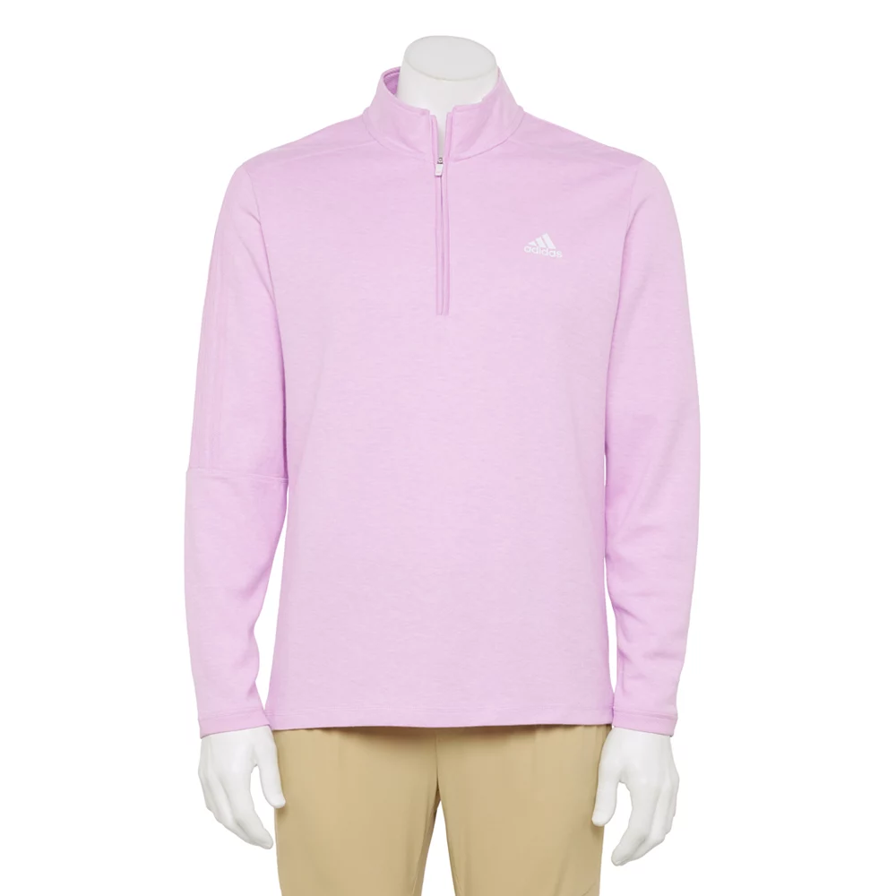 Men's adidas 3-Stripes Quarter-Zip Pullover Top - Image 6