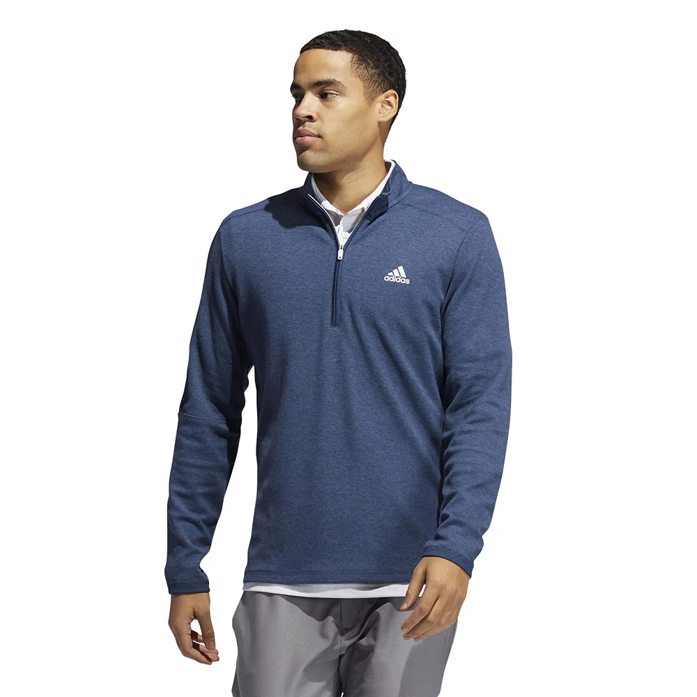 Men's adidas 3-Stripes Quarter-Zip Pullover Top - Image 2