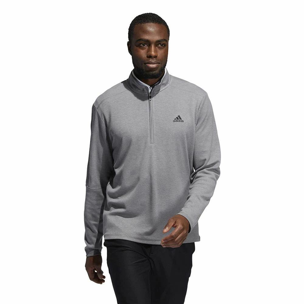 Men's adidas 3-Stripes Quarter-Zip Pullover Top - Image 3