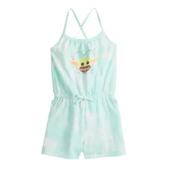Girls 4-12 Jumping Beans® Star Wars Baby Grogu Tie-Dye Romper