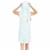 Juniors' IVORY ELLA Tropical Breeze Swirl Hooded Dress