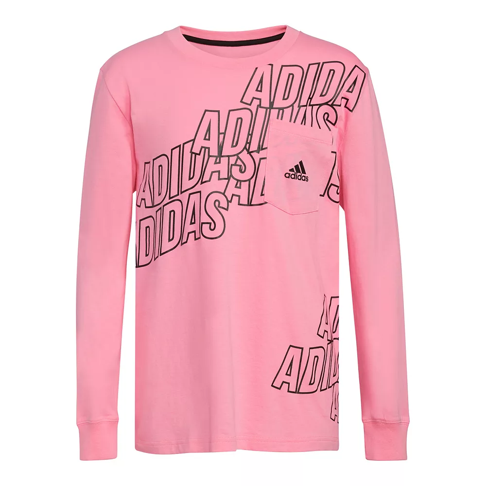 Boys 8-20 adidas Warped Wrap Graphic Tee