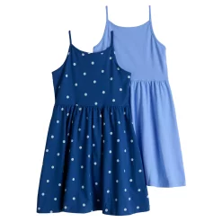 Toddler Girl Jumping Beans® 2-Pack Spaghetti Strap Tank Dresses