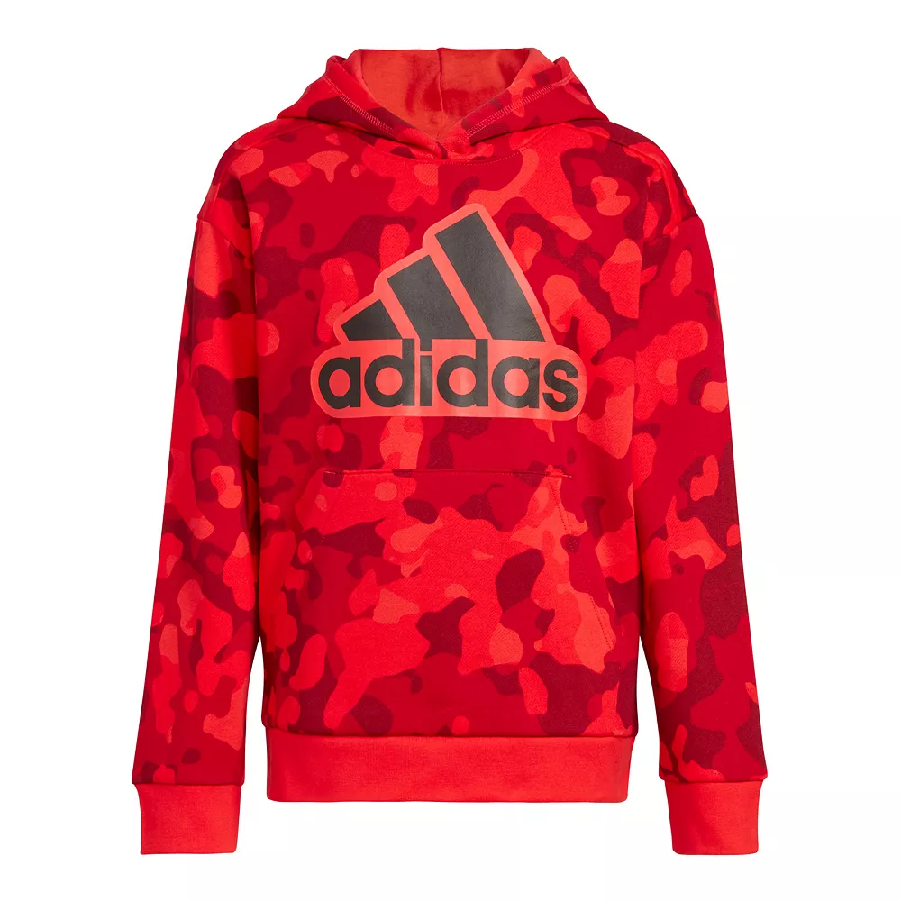 Boys 8-20 adidas Camo Fleece Hoodie - Image 5