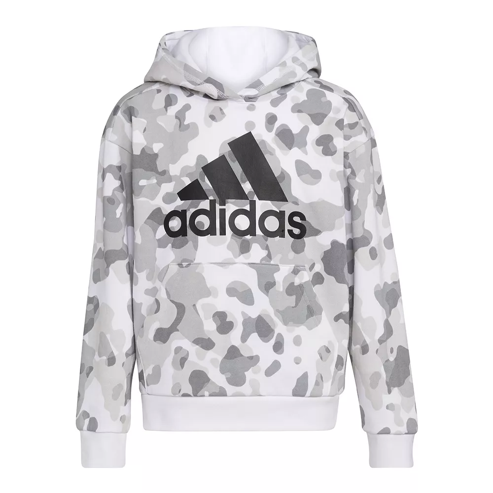 Boys 8-20 adidas Camo Fleece Hoodie - Image 2