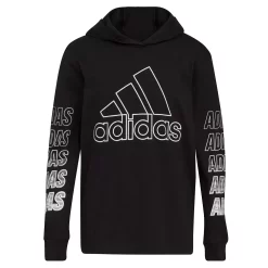 Boys 4-7 adidas Fast Hooded Graphic Tee
