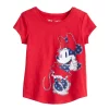 Disney's Minnie Mouse Girls Toddler Americana Tee by Jumping Beans®
