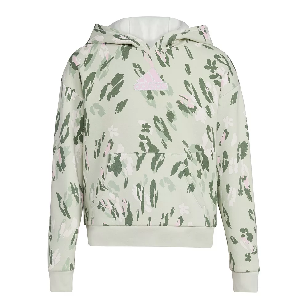Girls 7-16 adidas Printed Fleece Hoodie - Image 3
