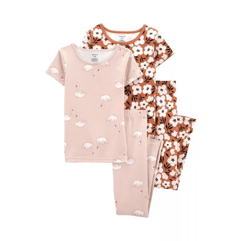 Girls 4-14 Carter's Tops & Bottoms Pajama Set - Image 2