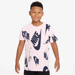 Boys 8-20 Nike Brandmark Allover Print Tee