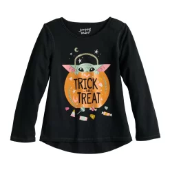 Toddler Girl Jumping Beans® The Mandalorian Adaptive Sensory Friendly Grogu aka Baby Yoda Halloween Graphic Tee