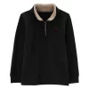 Boys 4-14 Carter's Quarter Zip Fleece Pullover
