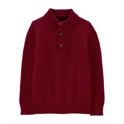 Boys 4-14 Carter's Pullover Henley Sweater