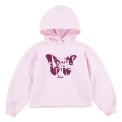 Girls 7-16 Levi's® Butterfly Boxy Crop Logo Hoodie