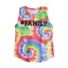 Girls 7-16 Celebrate Together™ Tie Dye Family Pride Graphic Tank Top