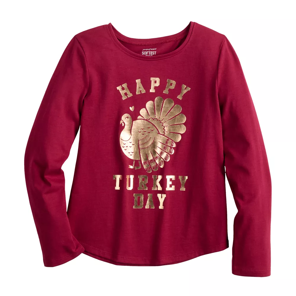 Toddler Girls Jumping Beans® Shirttail Tee