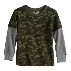 Toddler Boy Jumping Beans® Adaptive Double Layer Skater Tee
