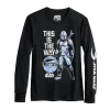 Boys 8-20 Star Wars The Mandalorian Grogu aka Baby Yoda This Is The Way Long Sleeve Graphic Tee
