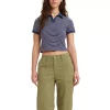 Women's Levi's® Bonnie Cropped Striped Polo Top