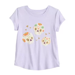 Toddler Girl Sonoma Community™ Hispanic Heritage Month Sugar Skulls Graphic Tee