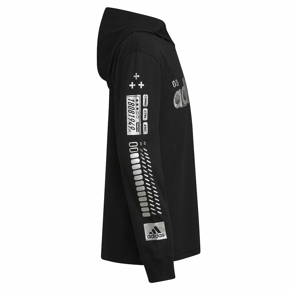 Boys 8-20 adidas Exit Game On Hooded Tee - Image 6