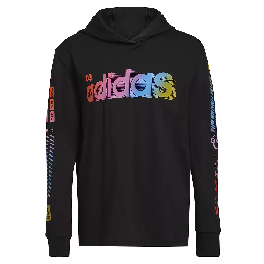 Boys 8-20 adidas Exit Game On Hooded Tee