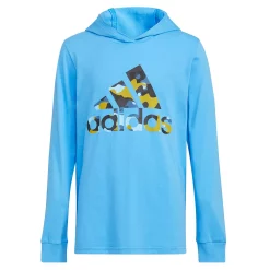 Boys 8-20 adidas Camo Badge of Sport Hooded Tee