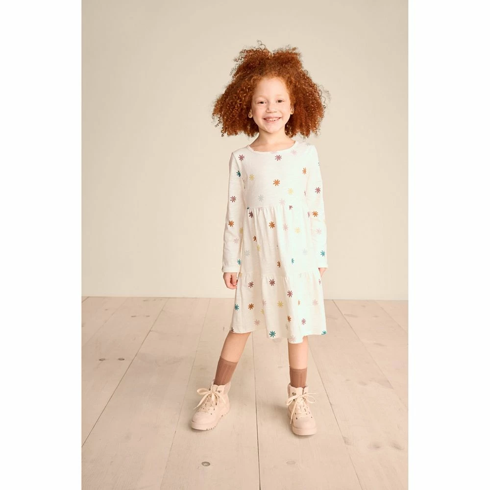 Girls 4-8 Little Co. by Lauren Conrad Organic Long-Sleeve Tiered Dress - Image 9
