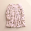 Girls 4-8 Little Co. by Lauren Conrad Organic Long-Sleeve Tiered Dress