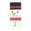 St. Nicholas Square® Snowman Face Jacquard Hand Towel
