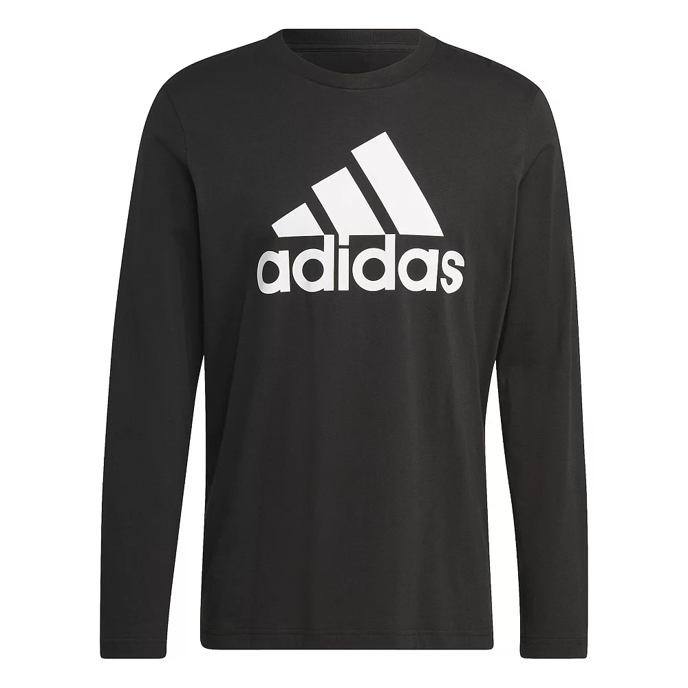 Men's adidas Essentials Long Sleeve Tee - Image 7