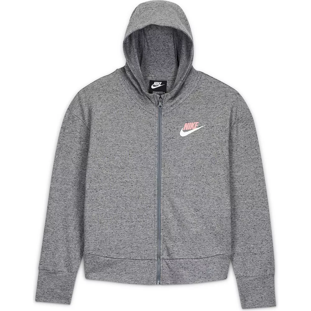 Girls 7-16 Nike Full-Zip Hoodie - Image 6